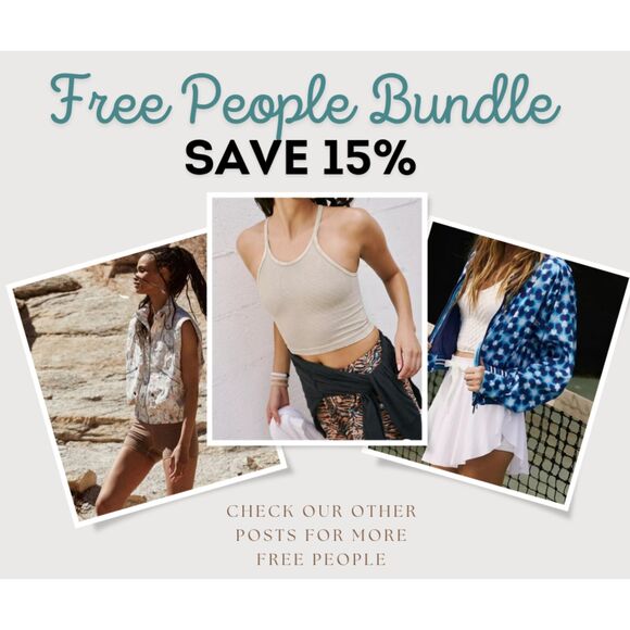 Free People High-Rise 7/8 Length Good Karma Legging Cloud Color Women's Size M/L - Picture 5 of 5